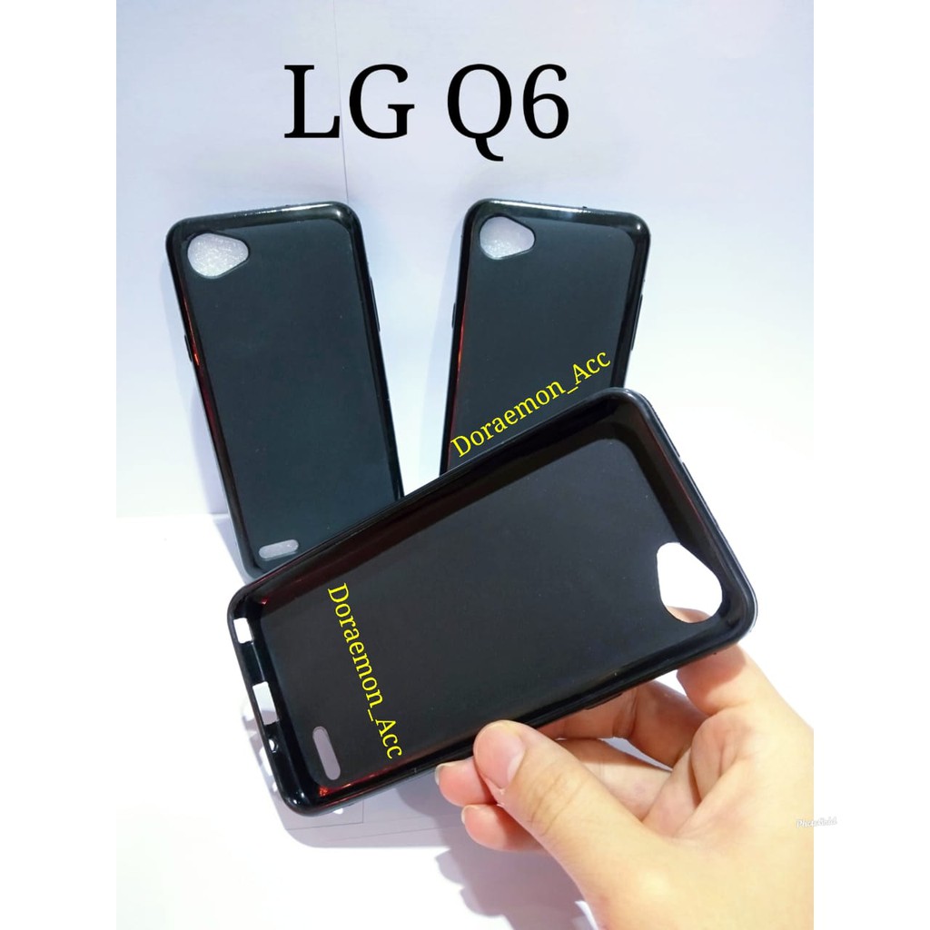 Softshell Silicon Case Casing LG Q6 / Q6 Plus Q6+ Tpu Pudding