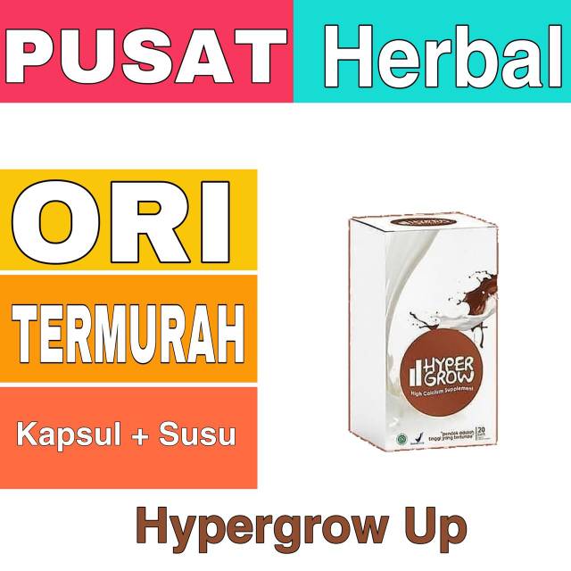 [ECER] PeninggiBadan Grow Up / HyperGrow Peninggi Badan Original Asli SuperGrowUp Ori Termurah