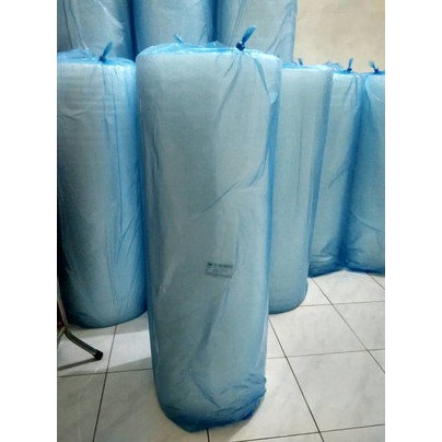 

Plastik gelembung/bubble wrap merk mulia pack putih dan hitam ukr 125 x 50 meter