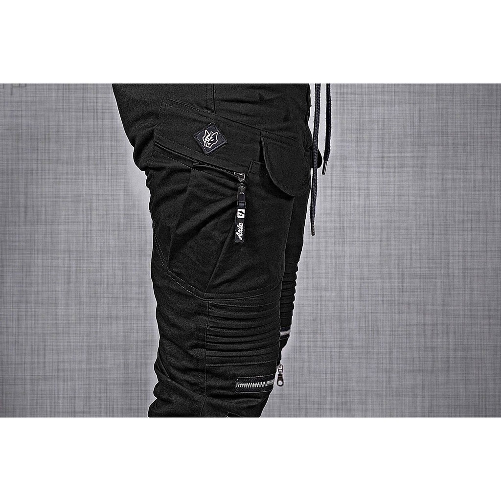 EXCLUSIVE Celana Japan/korean style ( URBAN TWIL BIKER JOGGER PANTS ) 4 Axleboard Kyuzwear