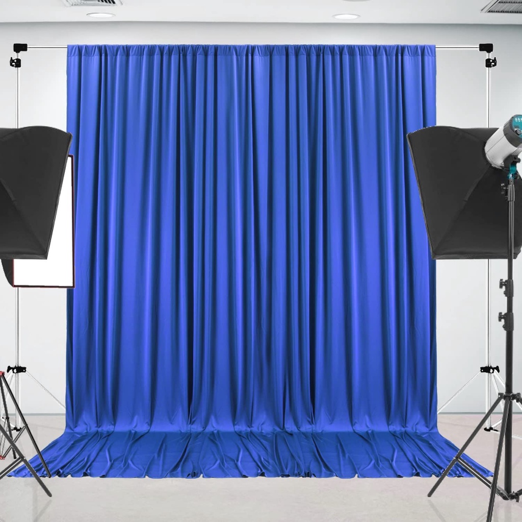 BACKDROP BACKGROUND REMPEL GELOMBANG DEKORASI PESTA  LAMARAN WEDDING 3 METER