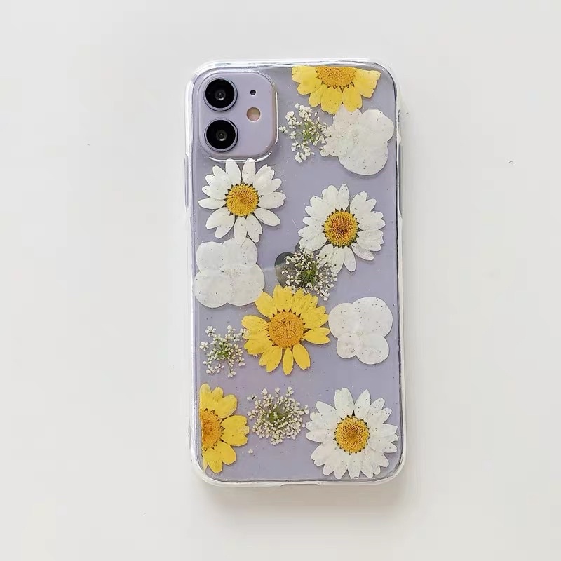 Dry Flower Case Vol 8 ALL PHONE TYPES! iPhone Oppo Vivo Xiaomi Samsung Huawei Realme Casing Bunga Kering V21 V20 V15 V19 V17 V11 Pro Y11 Y12 Y17 Y21 Y20 V23 Y50 Y30 Y1s