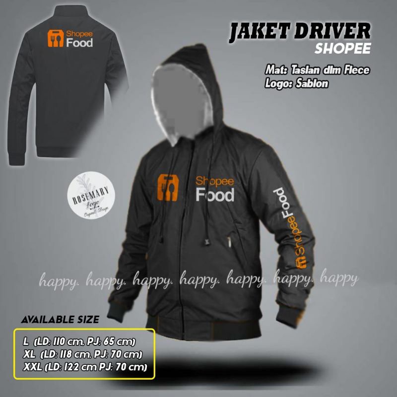JAKET DRIVER // JAKET FOOD // JAKET KURIR // JAKET DRIVERS FOOD