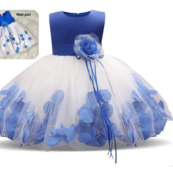 ✥ Jf - Dress Pesta Anak Umur 3-6 Thn Gaun Ulang Tahun Anak Cewe Dress Anabel Kids ●