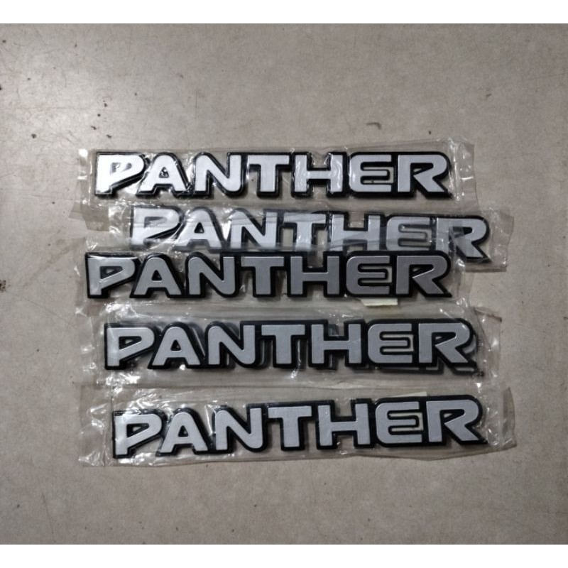 EMBLEM LOGO TULISAN PANTHER LAMA HI GRADE GRAND ROYAL PICK UP