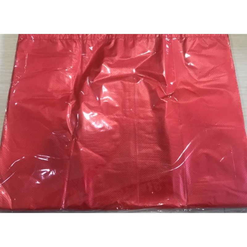 Kantong Plastik Kresek Loco Merah Ekonomis Uk 28 X 48 cm 50 Lembar