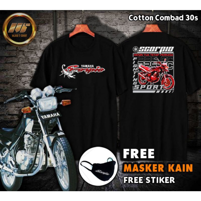KAOS YAMAHA SCORPIO, KAOS STEKO