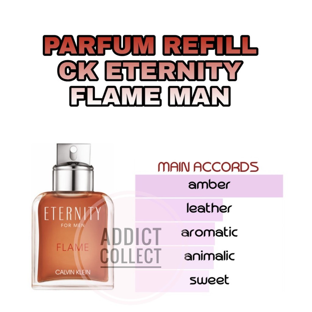 calvin klein flame man