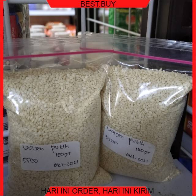 

Wijen putih rpc 100gr