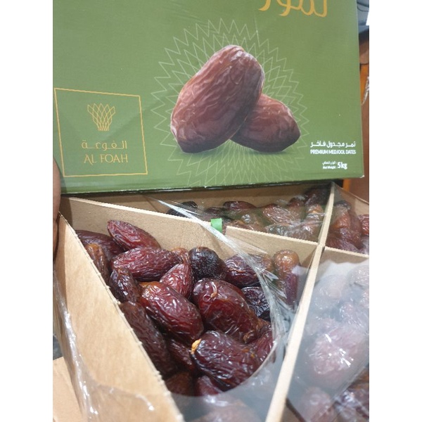 Kurma Medjool 5kg/Kurma palestine/Kurma super jumbo(Exp 2024)