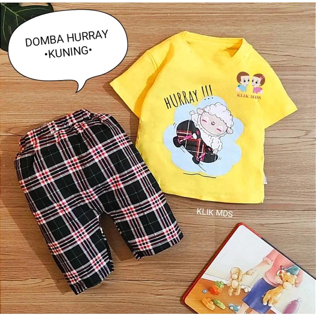 Setelan Anak - Baju Bayi Laki-laki  Motif Airplane  Estimasi Usia 3-12 Bulan Bahan Kaos Katun