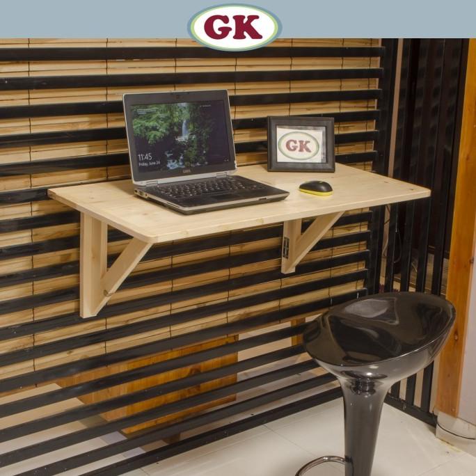 Meja lipat / meja dinding/ meja gantung kayu jati belanda