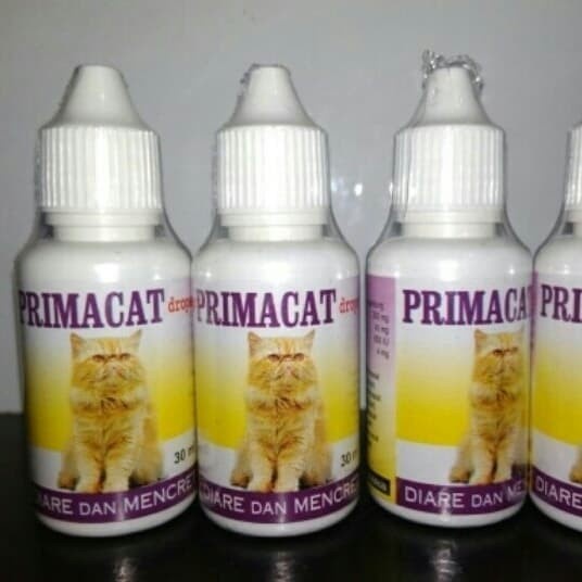 Primacat obat diare &amp; mencret untuk kucing