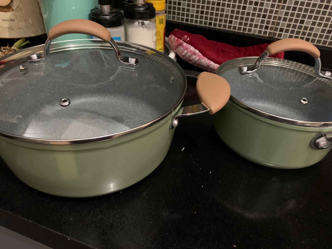 Carote Bio Green Panci Susu Anti Lengket 16/18cm  Lengkap Dengan Tutup