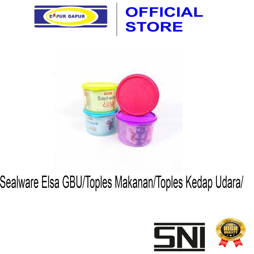 Sealware Elsa GBU/Toples Makanan/Toples Kedap Udara/