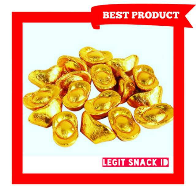 

Coklat Emas Uang Kuno / Cokelat Yuan Bao 300 Gram
