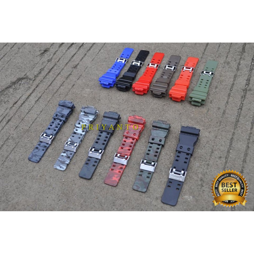 RUBBER STRAP TALI JAM TANGAN CASIO G-SHOCK GDF-100 G-8900 GD-8900