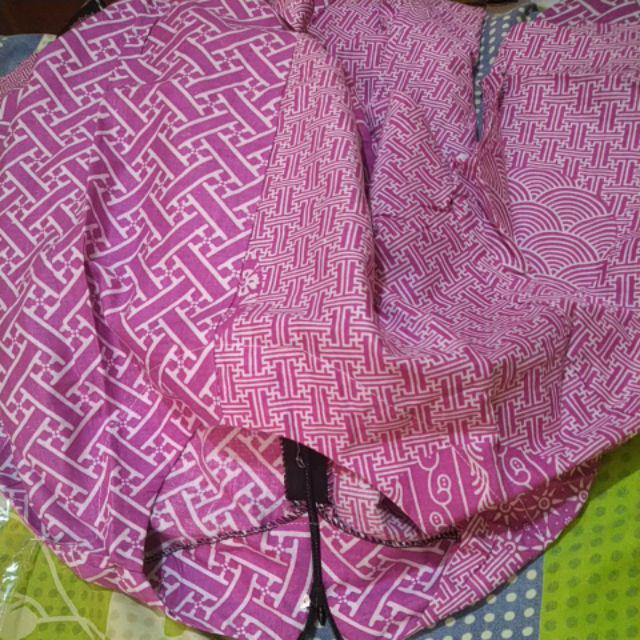 Atasan Batik Dolby Dolbi Dobby Doby Tenun Sutra Tulis Halus Katun Atbm Baron ,sarombit Atasan