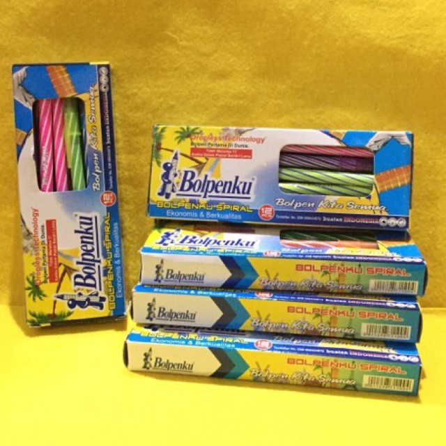 

Pulpen / pen lilin bolpenku (12 pcs)