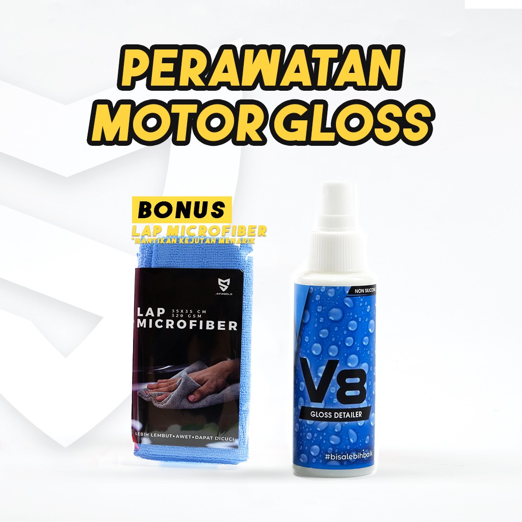 Pengkilap Body Motor / Mobil  Gloss Pengkilat Glossy