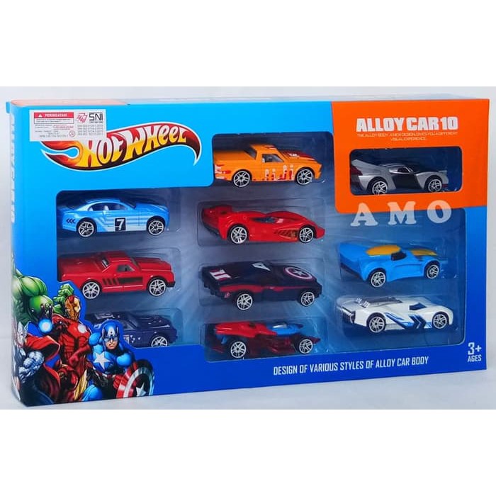 DIECAST HOTWHEEL ISI 10PCS 8621 MAINAN MOBIL Shopee Indonesia