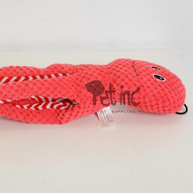 Premium Mr octopus long leg squeaky and rusling toy ( big size)