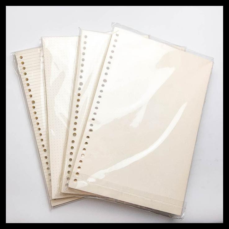 

Tulis.Id Loose Leaf Bookpaper 90 Gsm B5 Ruled Dotted Grid Blank - B5 Ruled