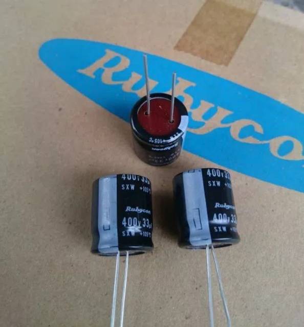 ELKO / ELCO 33UF 400V 33UF400V RUBYCON ORIGINAL
