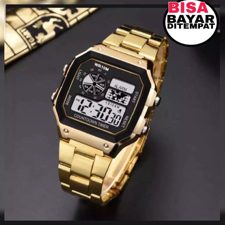 JAM TANGAN DIGITAL RANTAI BEST SELLER HARGA GROSIR TERMURAH SR777