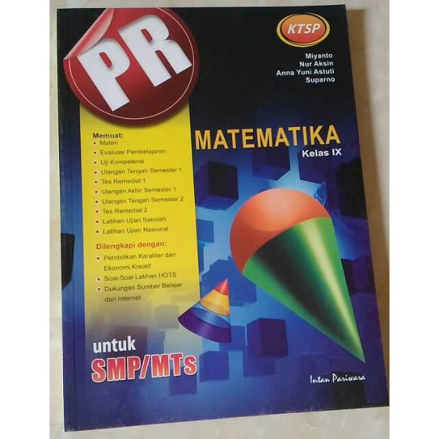 Buku PR Matematika kelas 9, KTSP