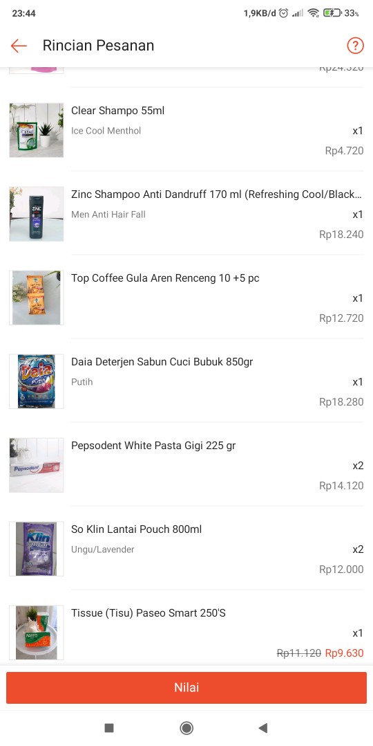 Tissue (tisu) Paseo Smart 250s