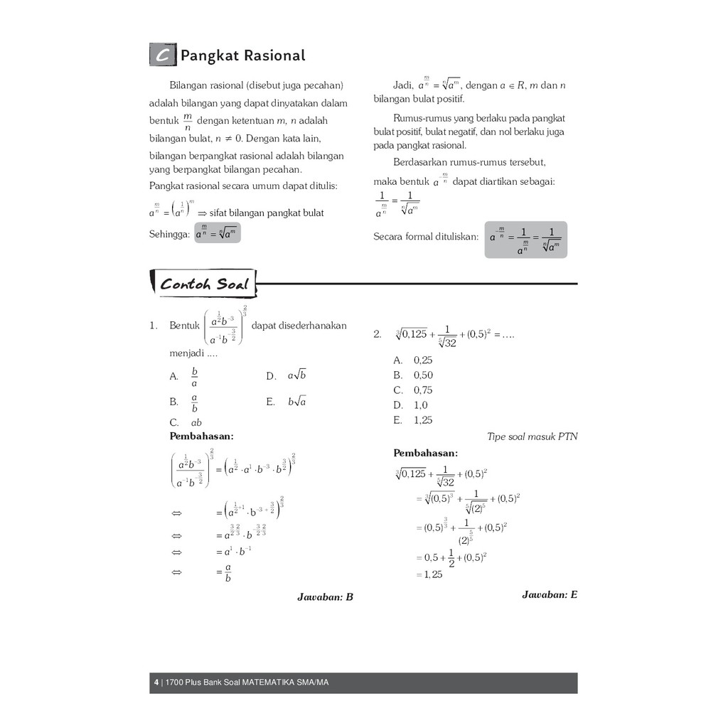 Buku Soal Sma 1700 Plus Bank Soal Akm Matematika Peminatan Sma Ma Shopee Indonesia