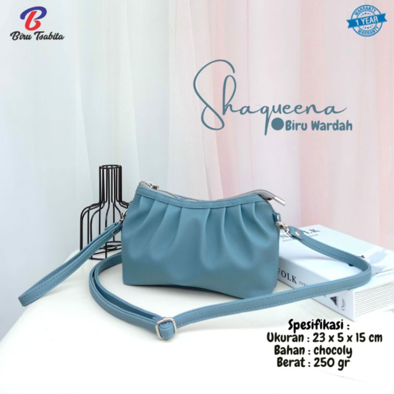 READY SHAQUEENA SLING BAG CHOCOLY BY BIRU TSABITA