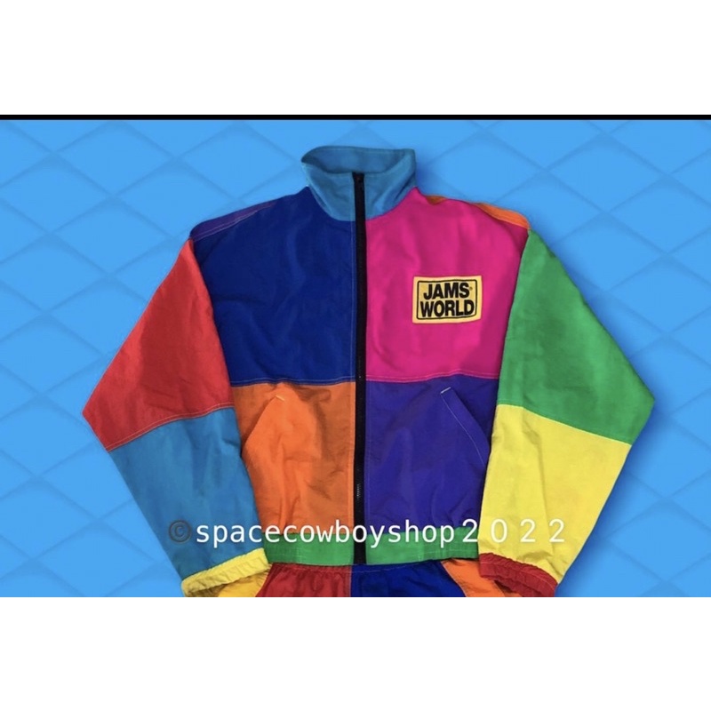 windbreaker jacket jams world 90’s