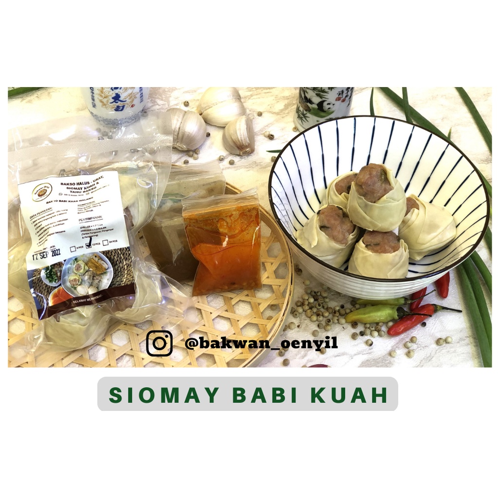 

Siomay Babi isi 6 pcs