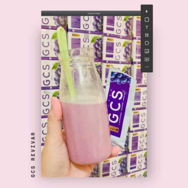 [3 sachet] MINUMAN PEMUTIH KULIT GLUTATHIONE COLLAGEN SPIRULINA - GCS REVIVAR