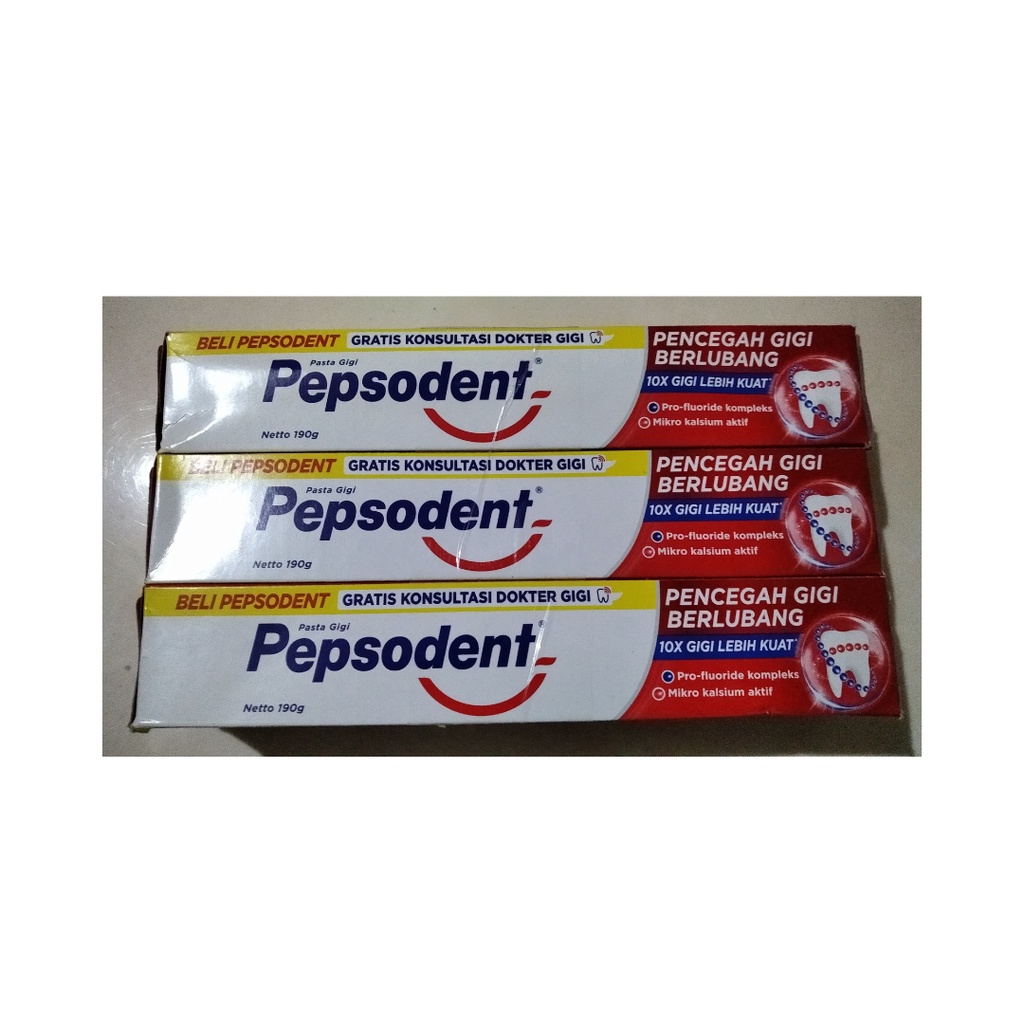 Pepsodent White Pencegah Gigi Berlubang 190 gr