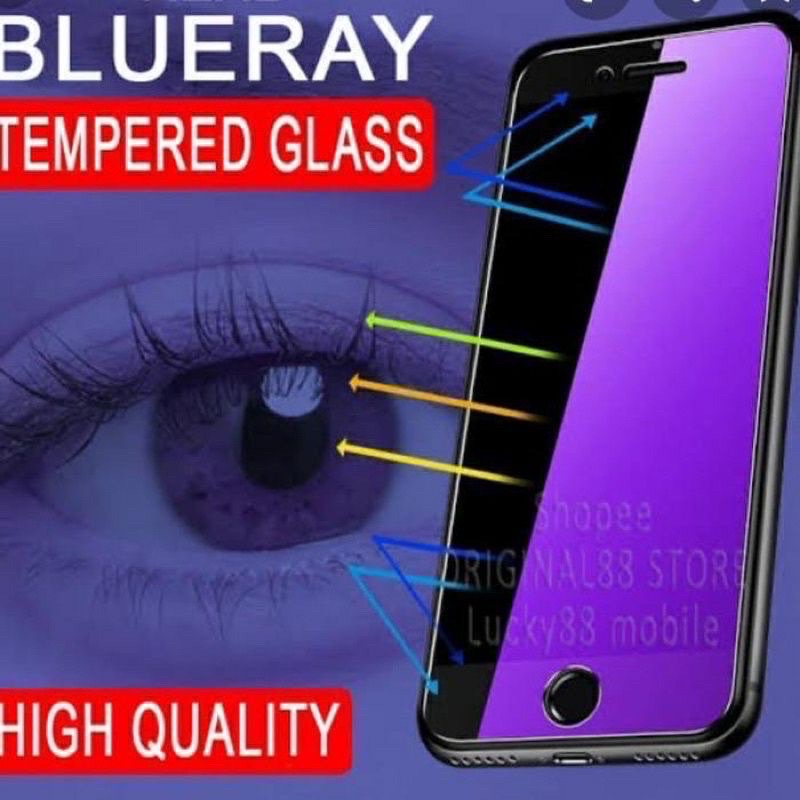 tempered glass blue oppo reno 7 reno 7 SE Reno 6 Reno 5 Reno 5F Reno 4 Reno 4F Reno 3 Reno 2 Reno 2F Reno 10 X S. zoom A54 A53 A52 A95 A74 anti gores kaca fullayar