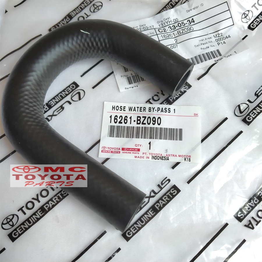 Selang Hose Water by Pass Agya Ayla 16261-BZ090