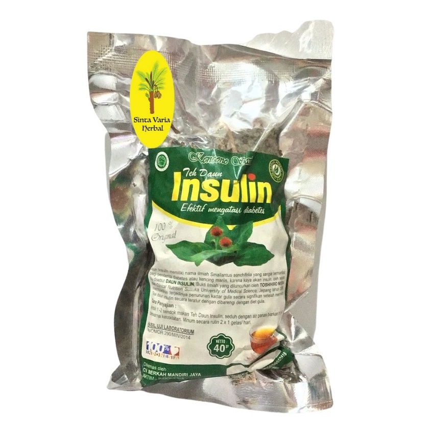 

Teh Daun insulin kencono sari,daun insulin,insulin aur