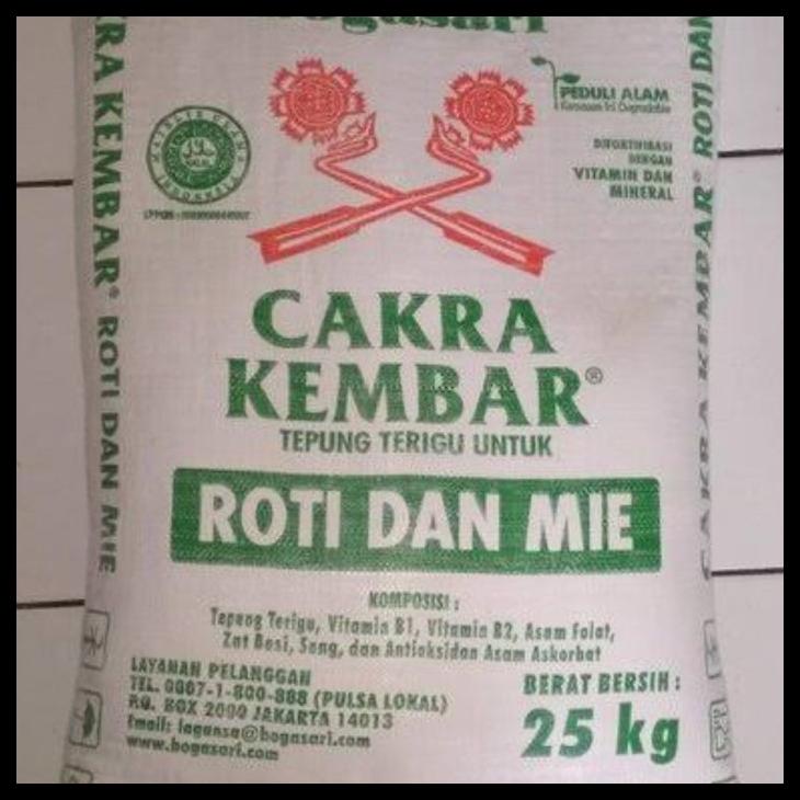 

TERBARUU!! Terigu Cakra 25 kg Gosend Grabsend only PROMO