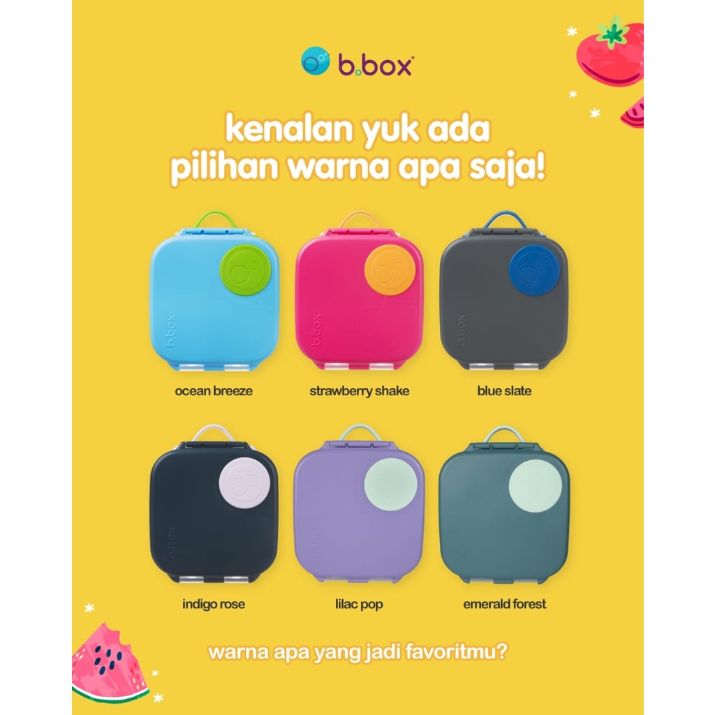 B.BOX MINI LUNCH BOX / TEMPAT MAKAN / LUNCH BOX