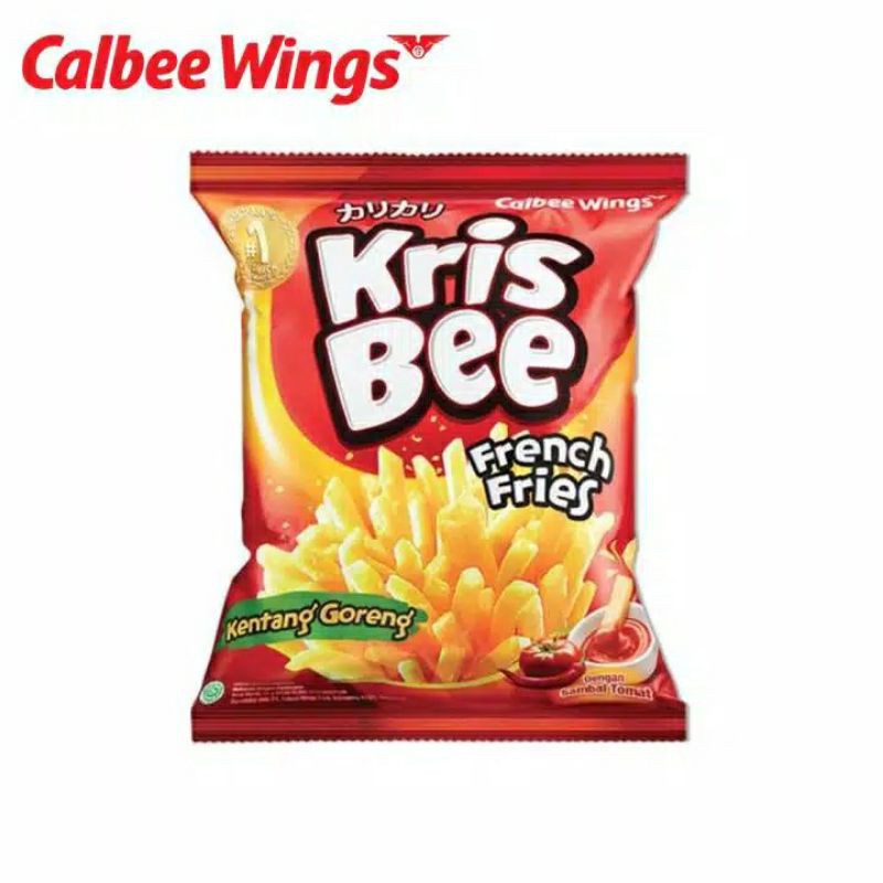 

KRISBEE KRIS BEE FRENCH FRIES KENTANG GORENG DENGAN SAMBAL TOMAT 38 gr