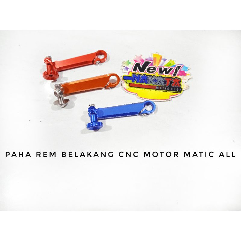 paha rem belakang motor maric bahan cnc tebal paha eem motor variasi cnc tebal original paha rem