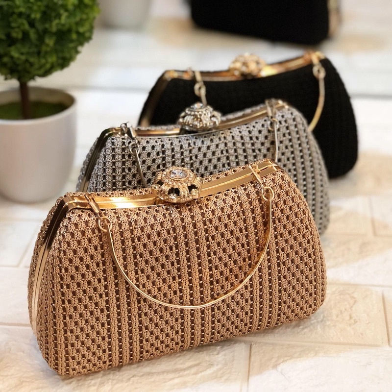 Tas Pesta ANITA Kondangan Wanita Import Clutch