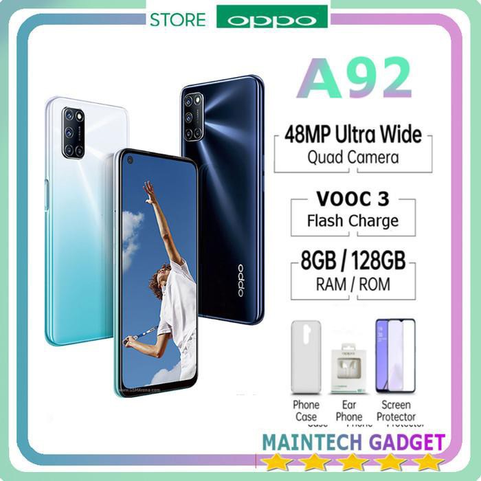 Harga Murah Hp [Gadget] Oppo A92 Ram 8 - 128GB Kamera 48MP Pro Snapdragon Resmi Termurah -