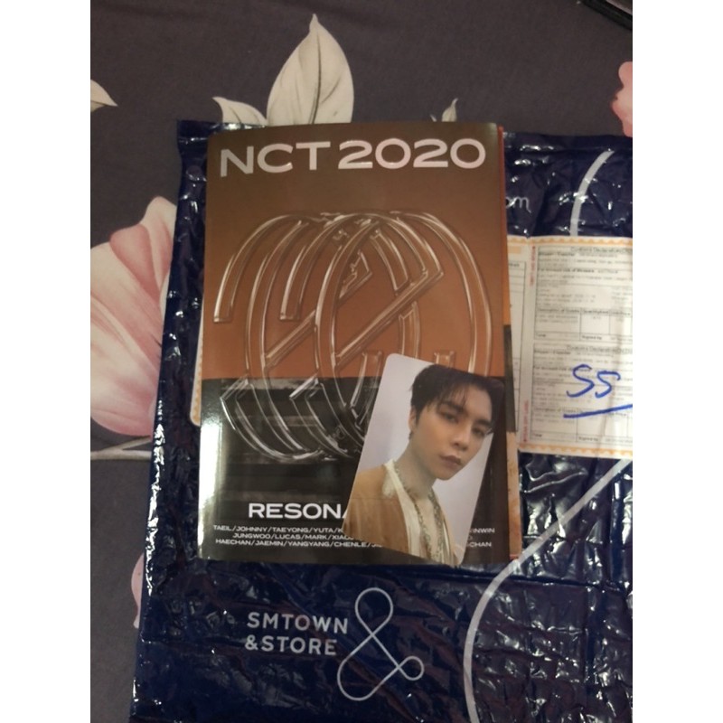 Unsealed Album NCT 2020 with Johnny PC (minus yb)