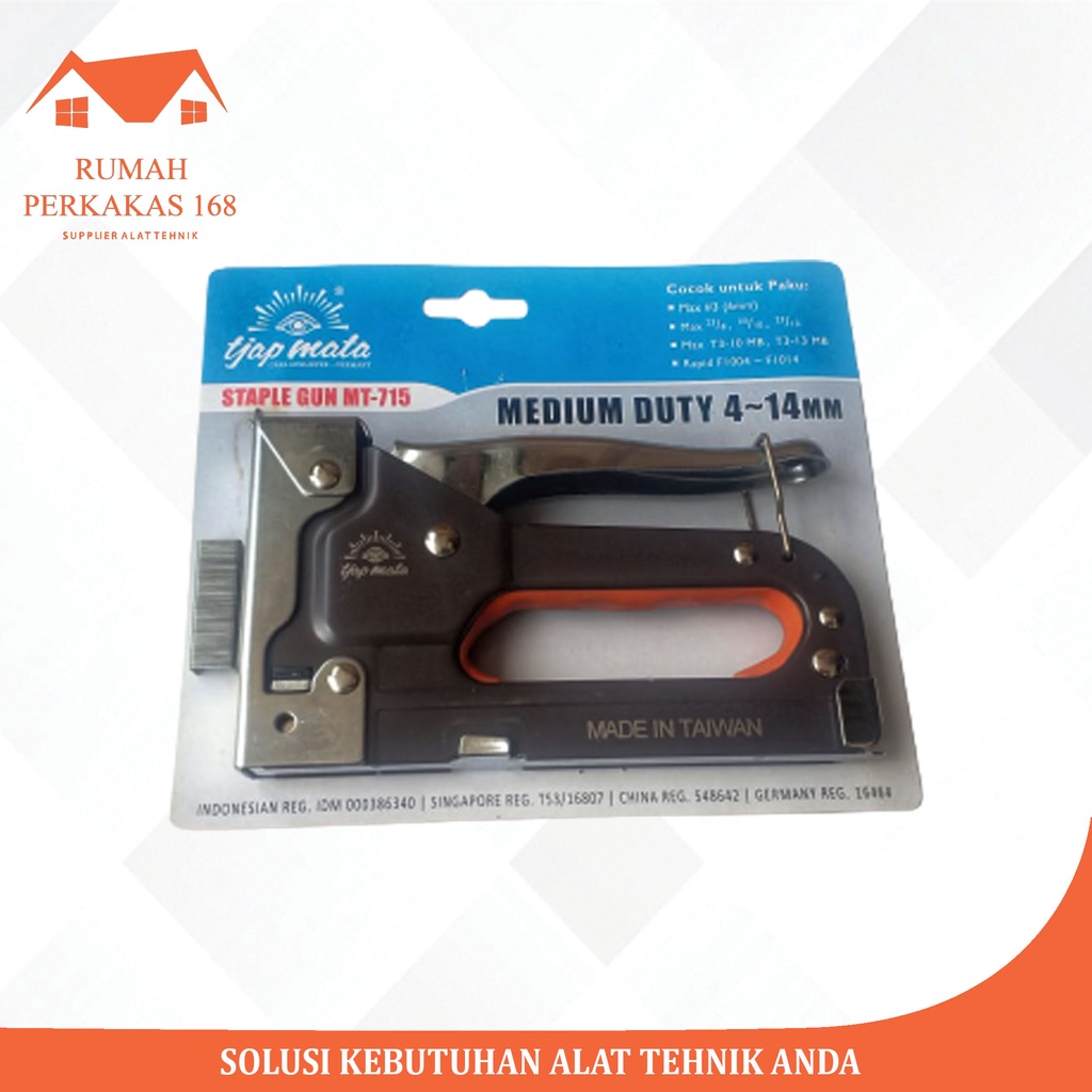 

TJAP MATA STAPLER GUN MT 715 MEDIUM DUTY