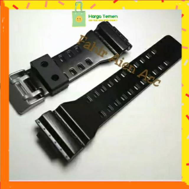 Tali jam tangan CASIO G-SHOCK GR8900 Strap Rubber Tali jam  CASIO GR 8900 Hitam Glossy