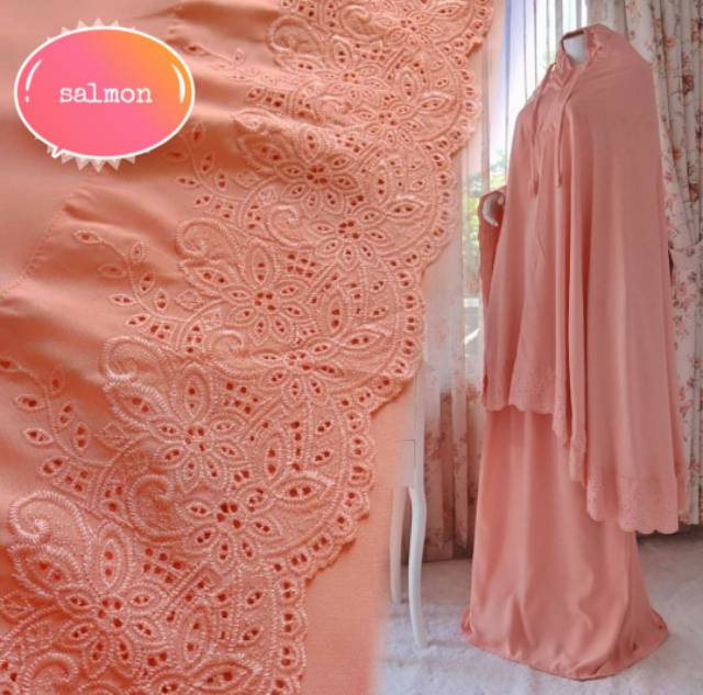 Mukena Khadijah Pasteleena Mukena Adem Shopee Indonesia